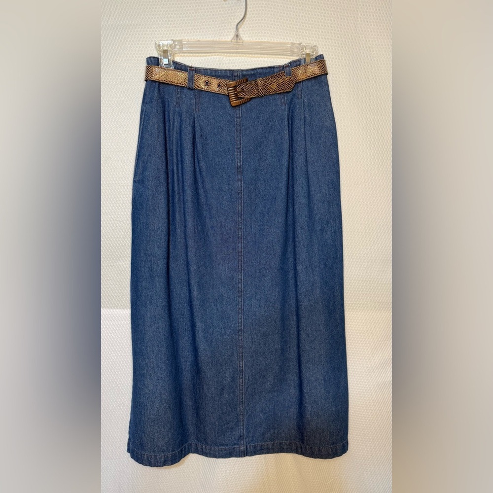NANCY BOLEN CITY GIRL VINTAGE DENIM SKIRT